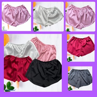 Quần đùi lụa mặc nhà - quần ngủ , mặc trong váy chất lụa mềm mịn Mr.T Ms005