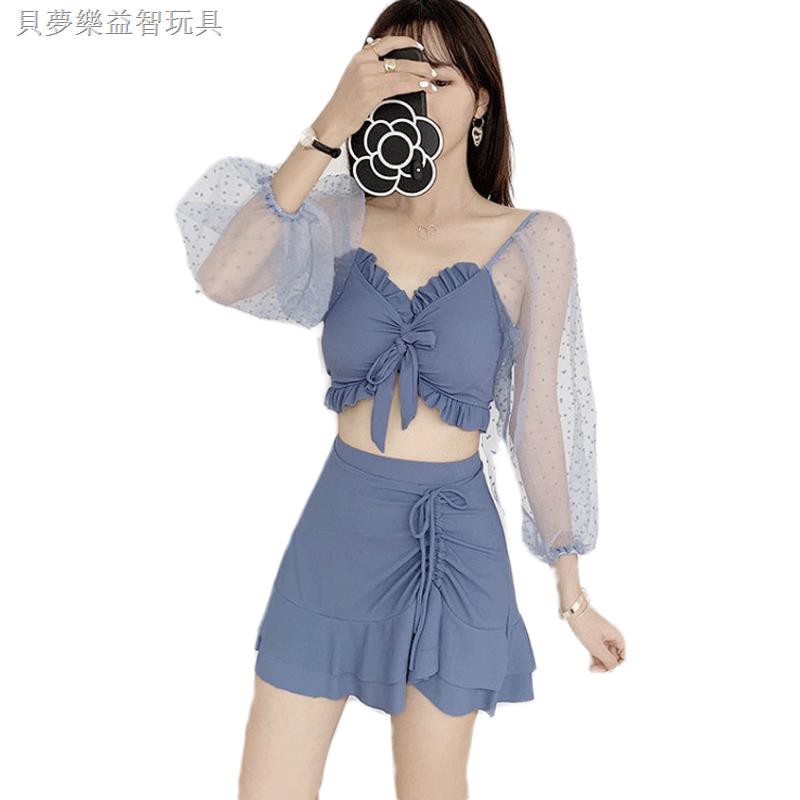 Bộ Đồ Bơi Lưng Cao Phối Ren Xinh Xắn Theo Phong Cách Mùa Xuân | BigBuy360 - bigbuy360.vn