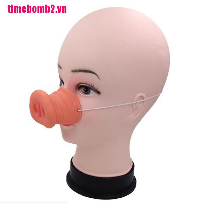 Mũi Heo Cao Su Trang Điểm Vui Nhộn