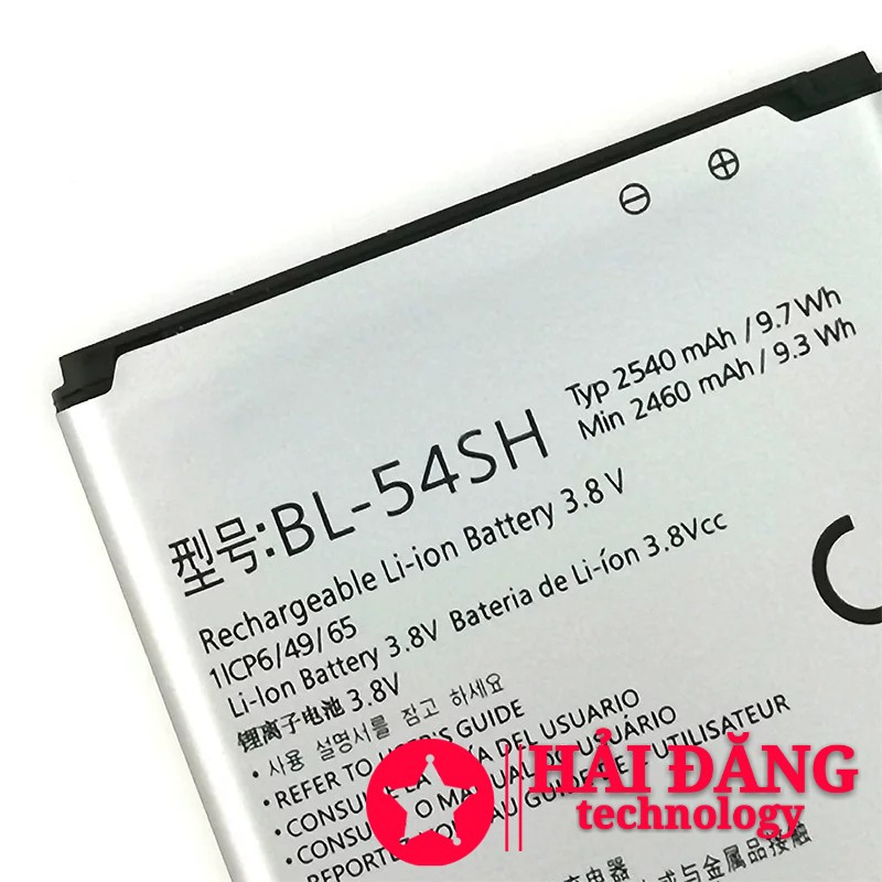 Pin LG G2 F320 F340L H522Y F260 SG BL-54SH 2610mAh