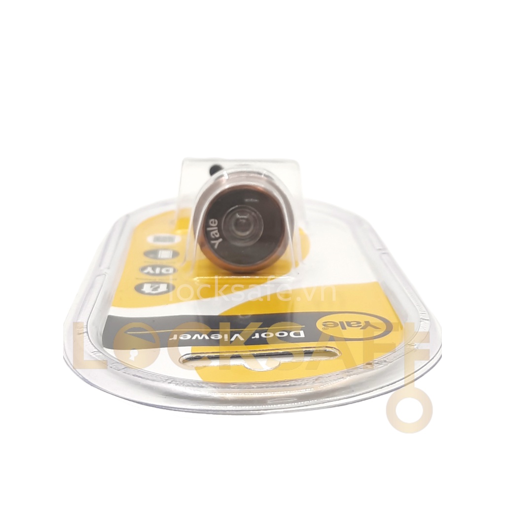 Mắt thần YALE gắn cửa Có 2 loại 180 độ V0401A và 200 độ V0403 14mm Hàng Chính Hãng