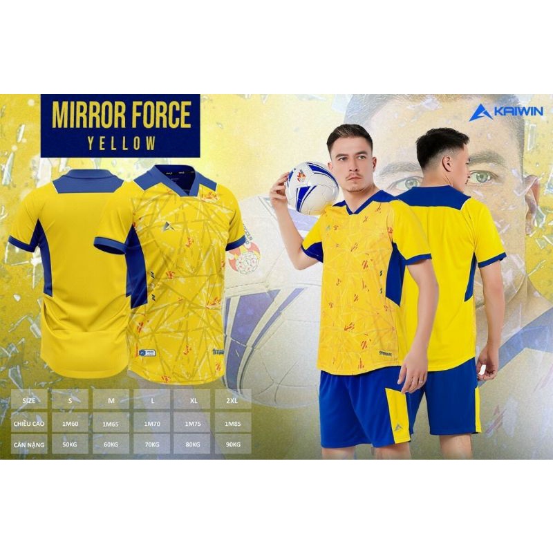 BỘ QUẦN ÁO BÓNG ĐÁ KAIWIN - MIRROR FORCE