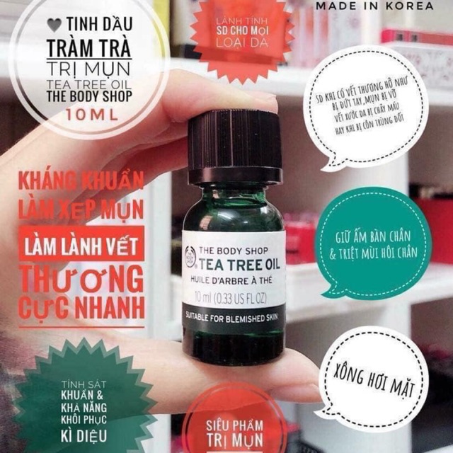 Tinh Dầu Tràm Trà Tea Tree Oil The Body Shop 🍃