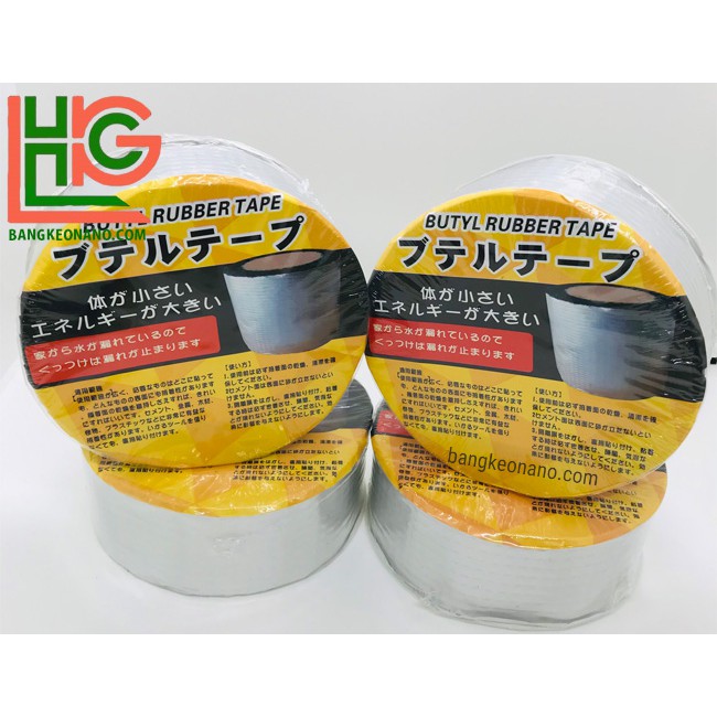 Băng Keo Chống Dột, Chống Thấm Mái Nhà Mái Tôn Hàng Nhật 10cm