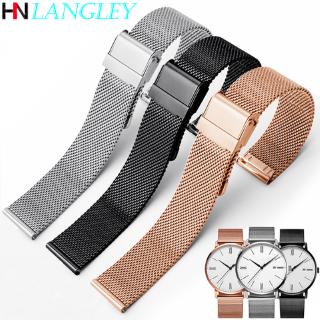 Dây Đeo Thay Thế Chất Liệu Kim Loại Dạng Lưới Kiểu Dáng Thời Trang Cho Đồng Hồ Daniel Wellington