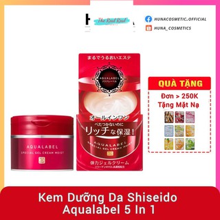 [Mã giảm giá mỹ phẩm chính hãng] [AUTH] Kem dưỡng da Shiseido aqualabel 5 in 1