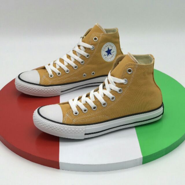 { TẶNG HỘP+ TẤT HÀN } Giầy thể thao classic vàng cao cổ ( hàng full hộp)