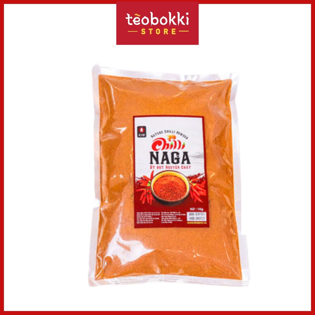 Ớt bột nguyên chất NAGA 1kg