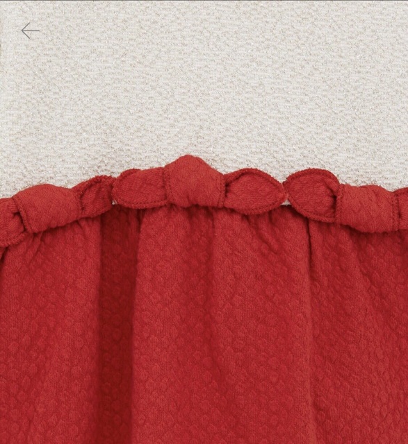 Váy Zara đỏ ghi 2-6Y (có ảnh thật)