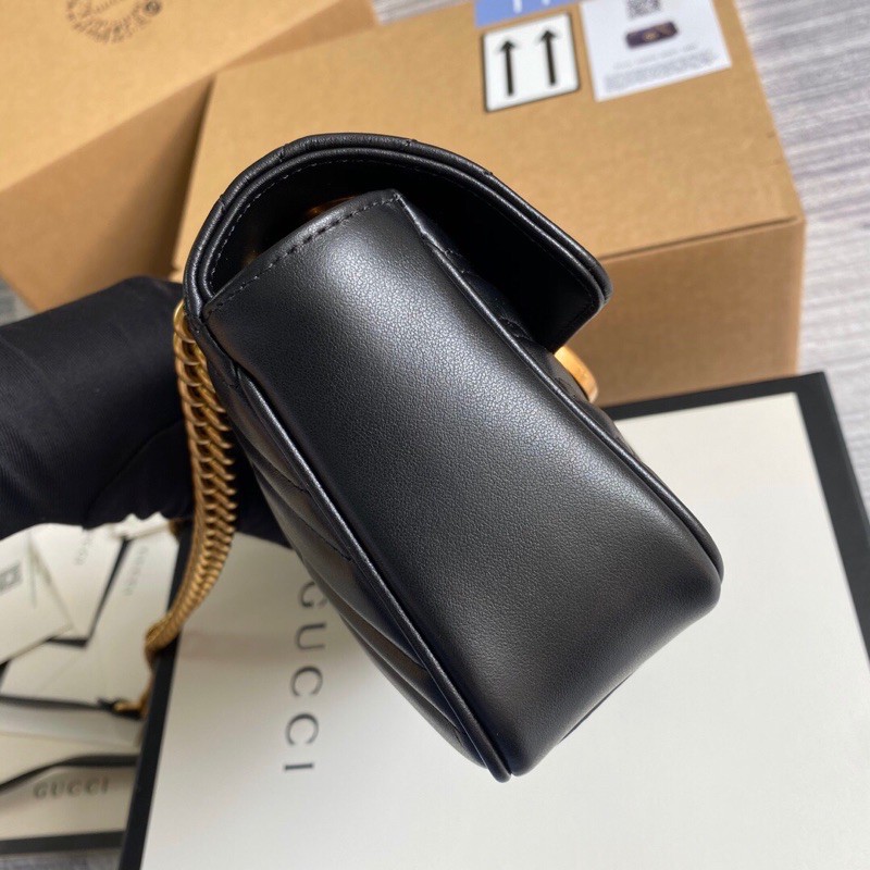 Túi xách Gucci Marmont cao cấp màu đen size 22cm