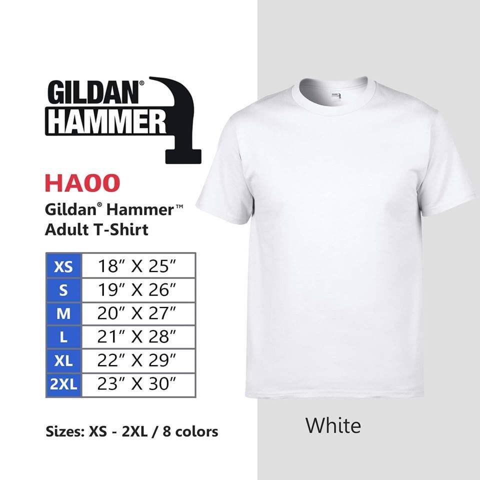 Áo Thun GILDAN HAMMER 100% COTTON co dãn 2 chiều