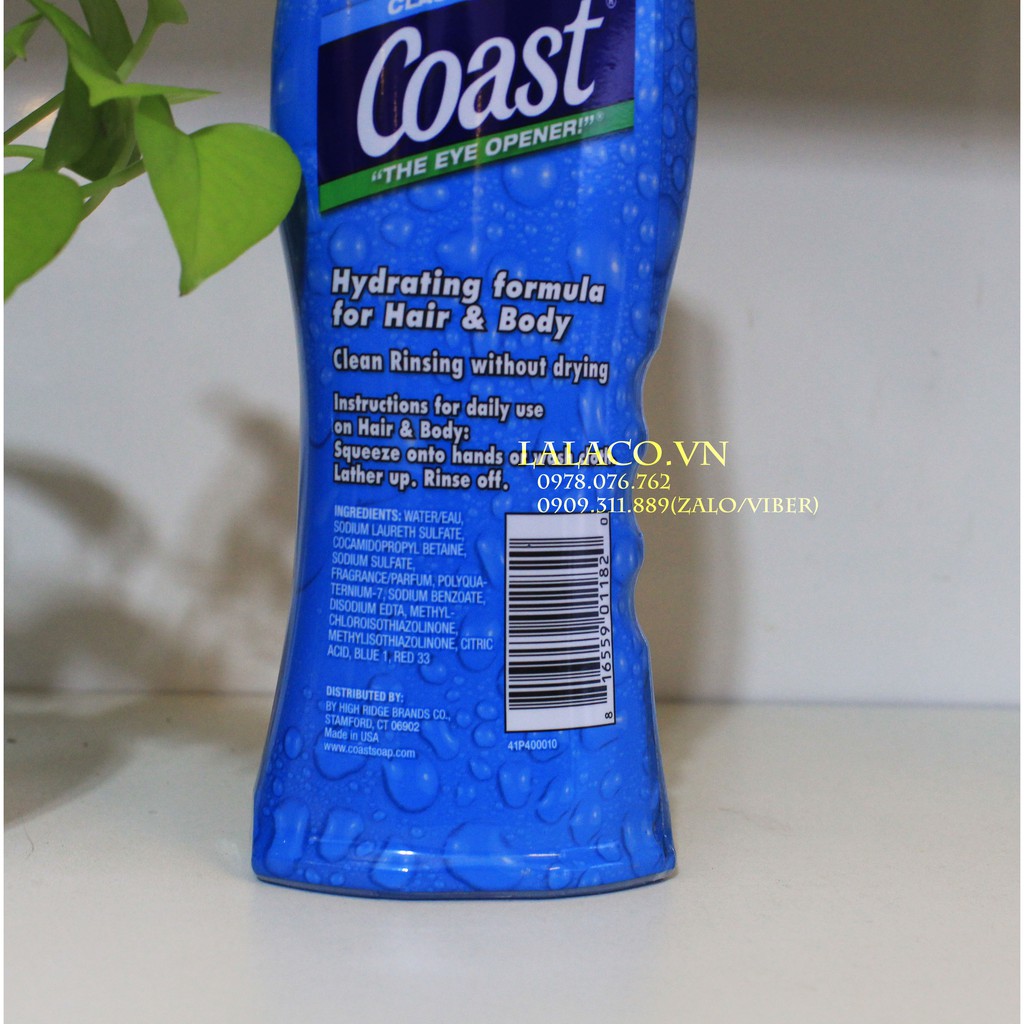 Tắm Gội Coast Hair & Body Wash Của Mỹ | BigBuy360 - bigbuy360.vn