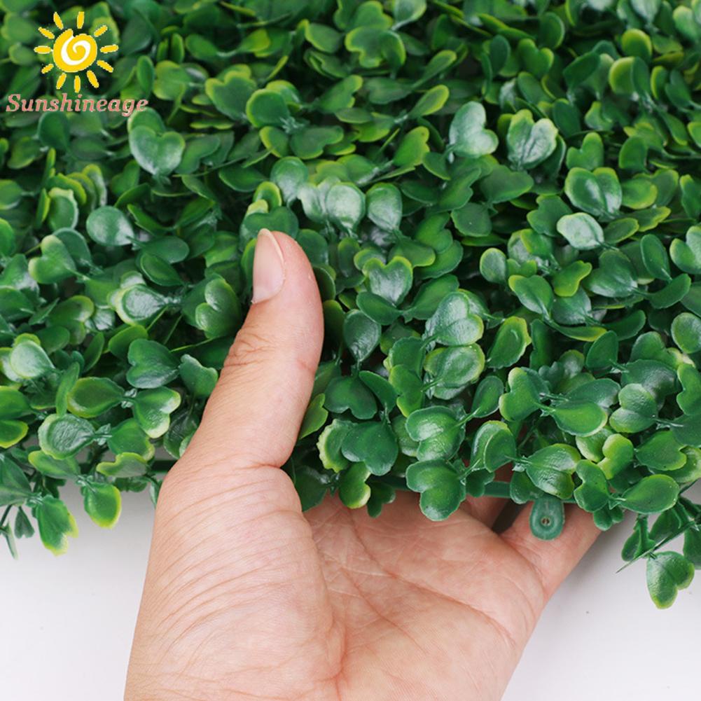 Simulated Lawn 40x60cm Artificial Plant Wall Grass Mat Greenery Panel Fence