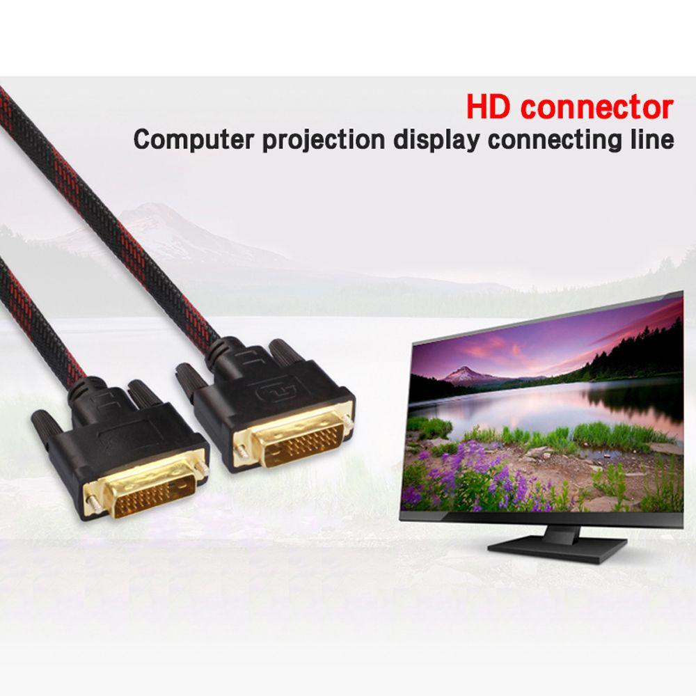 Dây Cáp Nối Dài DVI Sang DVI Dài 1.5M HD Cho DVD Notebook|Dây Cáp DVI Mạ Điện Chuyên Dụng Chất Lượng Cao