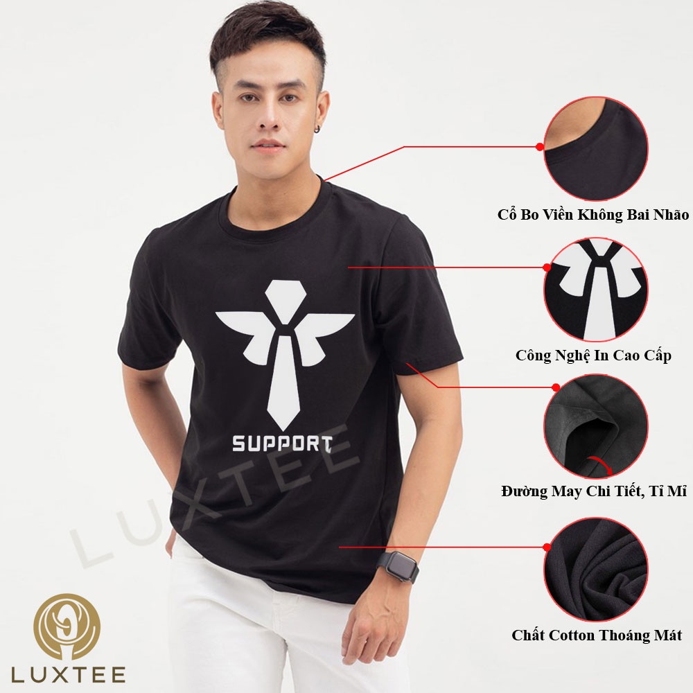 Áo Thun Tay Lỡ Liên Quân Mobile Cực Chất, Áo Phông Liên Quân Triệu VânCá Tính Đủ Màu Đen, Trắng, Xám,Xanh