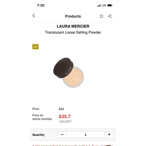 PHẤN PHỦ LAURA MERCIER | BigBuy360 - bigbuy360.vn