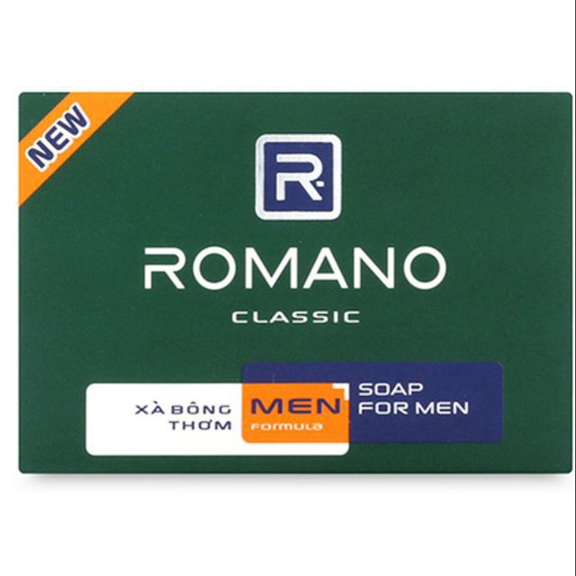 Xà bông cục ROMANO CLASSIC 90g date mới .