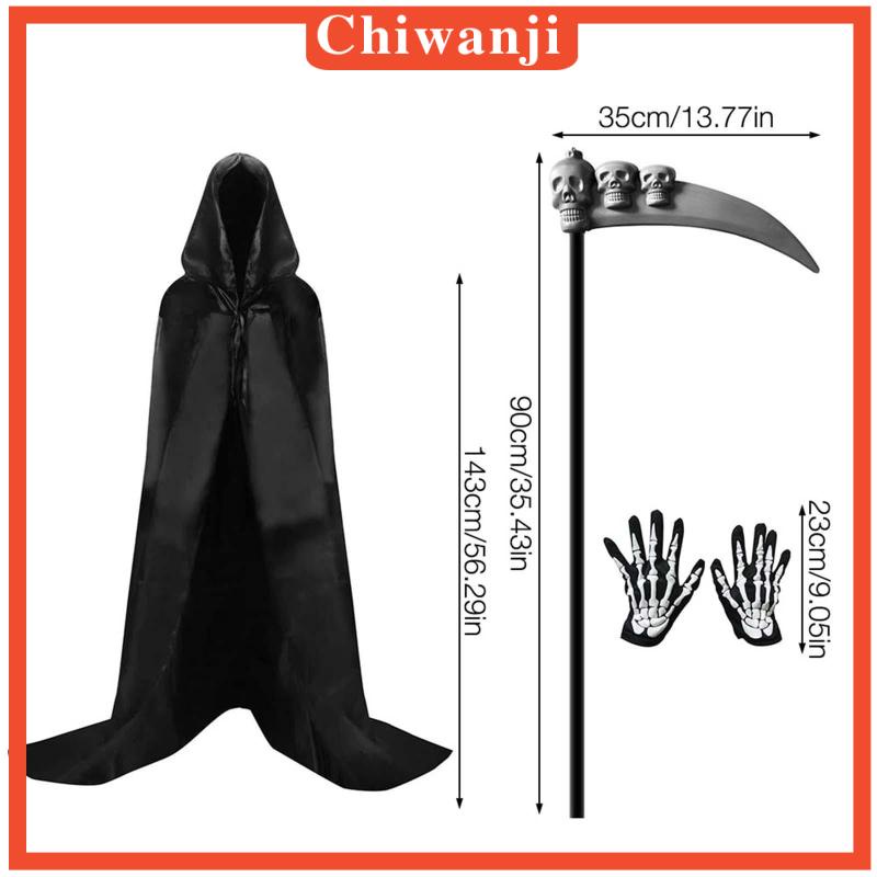 Bộ Thần Chết Hóa Trang Halloween Độc Đáo
