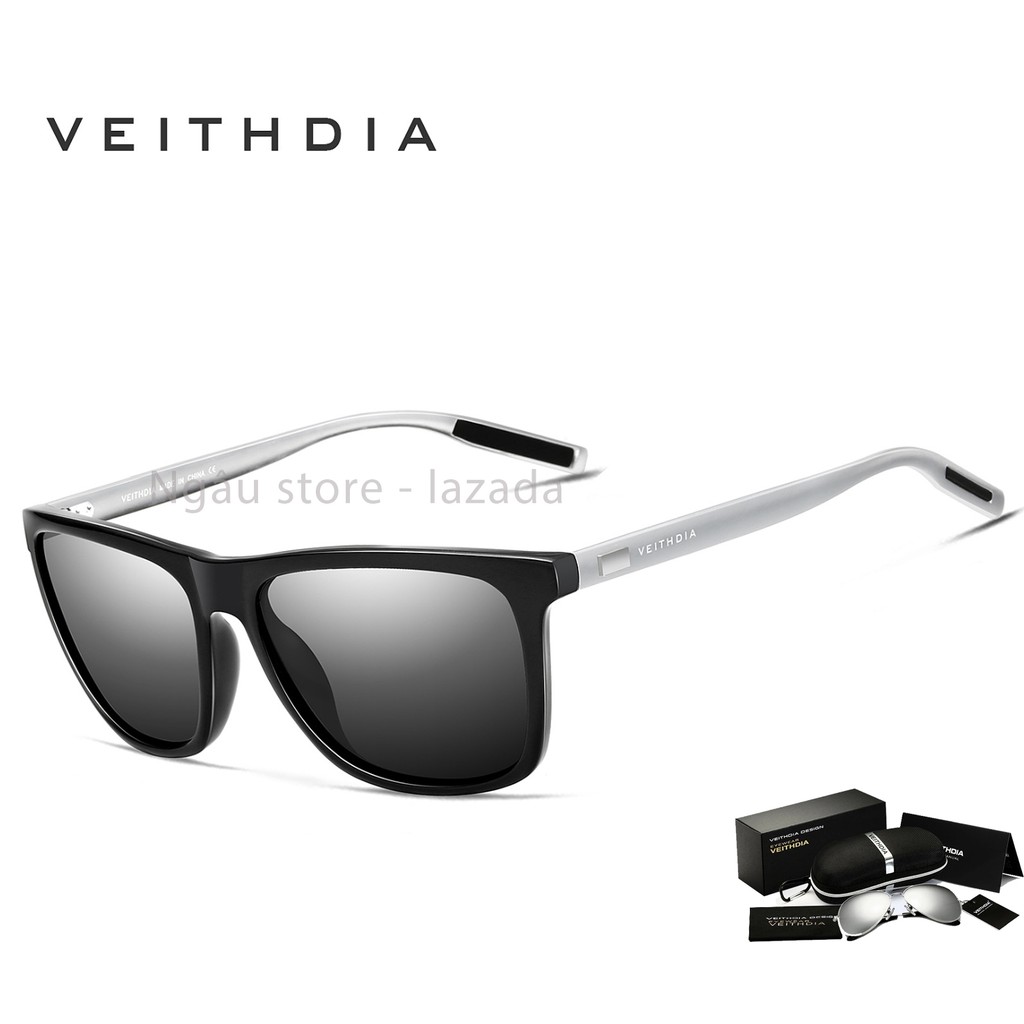 Kính mát nam phân cực thời trang VEITHDIA 6108 chống tia UV chống chói - polarized sunglasses