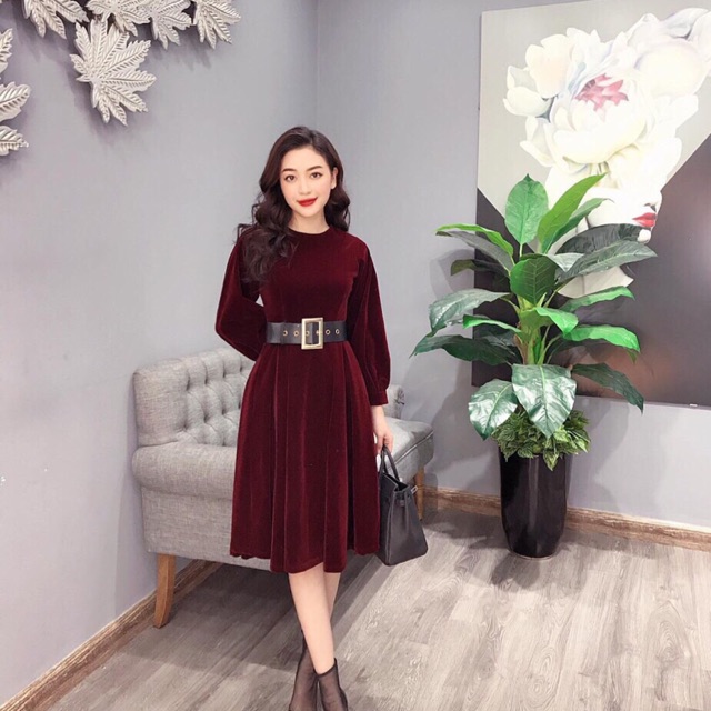 Set nhung tiểu thư