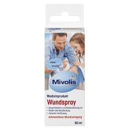 Xịt cầm máu và khử trùng Mivolis Wundspray 50 ml Đức