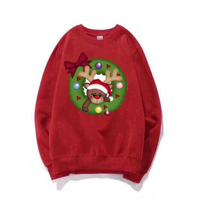 Áo sweater noel hot new có bigsize vati nỉ bông dày mịn nhiều mẫu