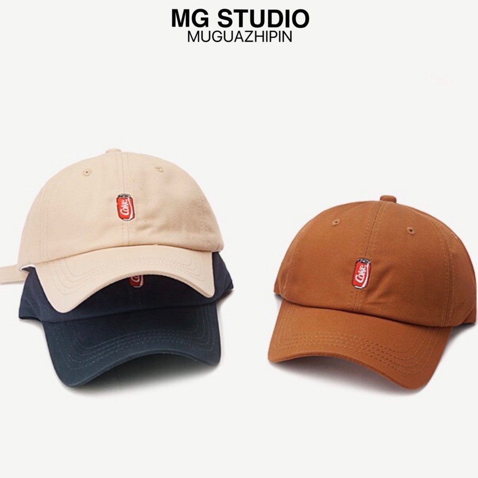 Mũ Lưỡi Trai MG STUDIO Thêu Hình Lon Coca Vui Nhộn