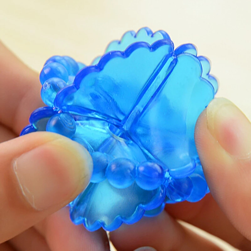 Bóng giặt nhựa trong máy hỗ trợ làm mềm quần áo