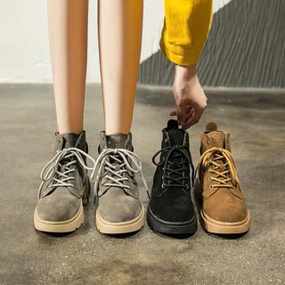 Giày cao cổ/ Boots nữ da lộn