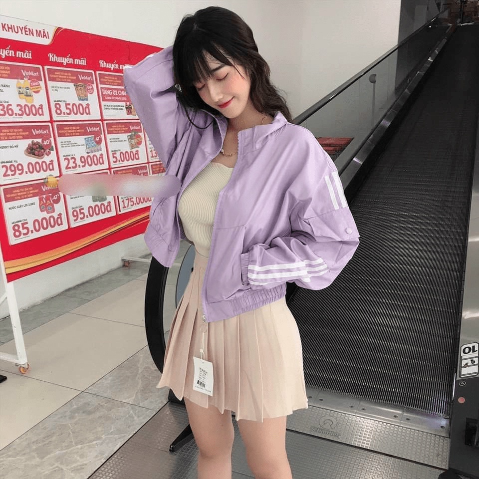 Áo Khoác Nữ Chất Dù Nhẹ Cao Cấp Thoáng Khí Siêu Đẹp -NH989  - ĐĂNG QUANG FASHION