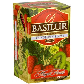 Trà Basilur vị Dâu Kiwi 20 gói