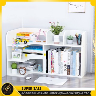 Kệ sách gỗ để bàn mini - kệ đa năng - giá sách gỗ mdf phủ melamine