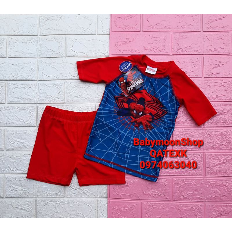 Bộ Bơi Bé Trai Spiderman Cực Chất