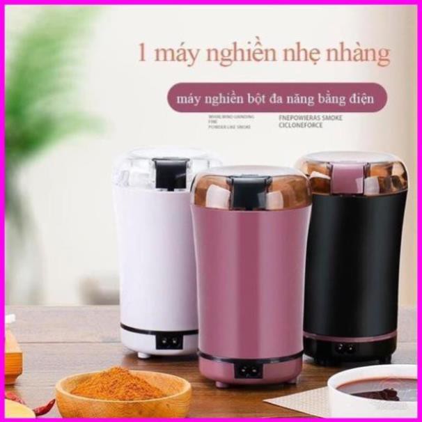 [XẢ KHO+FREE SHIP] [Free_Ship]⭐️ Máy xay tự động hạt khô mini chính hãng siêu tiện lợi