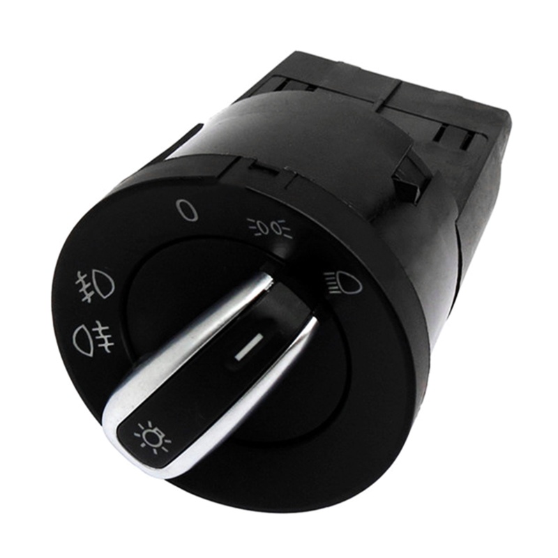 Công Tắc Điều Khiển Đèn Pha Xe Hơi 3BD941531 Nút Áo Màu Đen Dễ Lắp Đặt Tiện Dụng