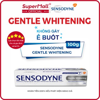 Kem đánh răng Sensodyne Gentle Whitening 100G - Made in Thailan