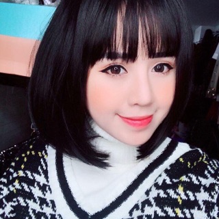 tóc giả nguyên đầu vic