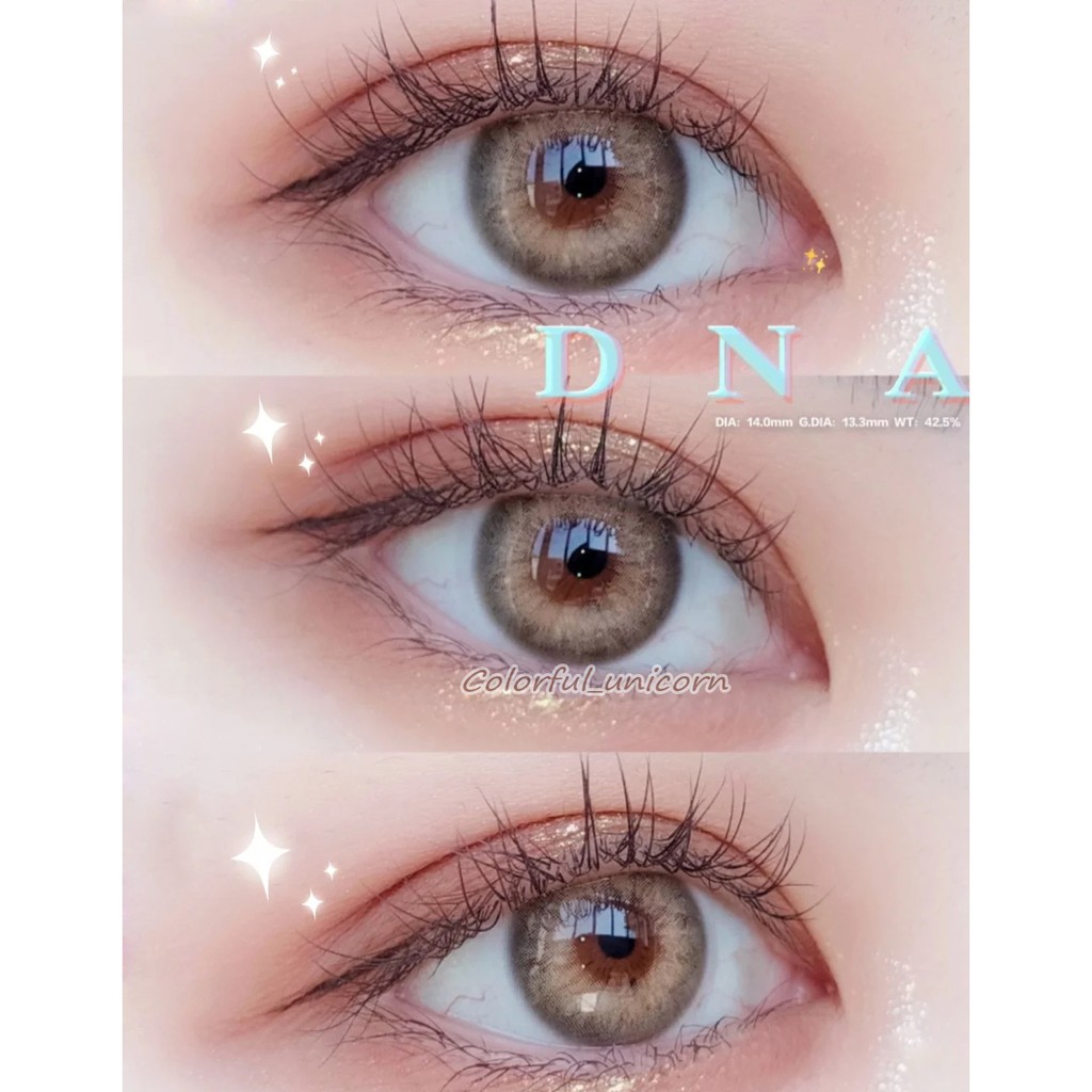 Kính áp tròng Colorhunter Dùng 1 Năm 14.0mm 0 - 8 Độ 1 cặp