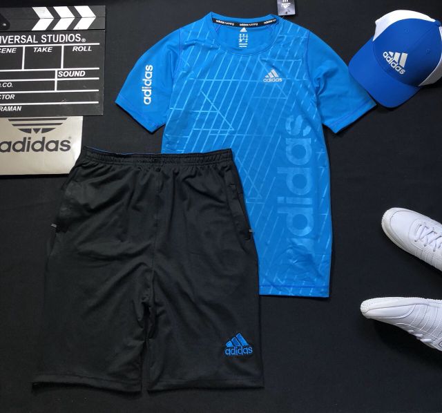 Set bộ quần áo thể thao cao cấp Adidas. Phu hợp di gym. Di thể dục. Chạy bộ. Di bộ. Di du lịch...