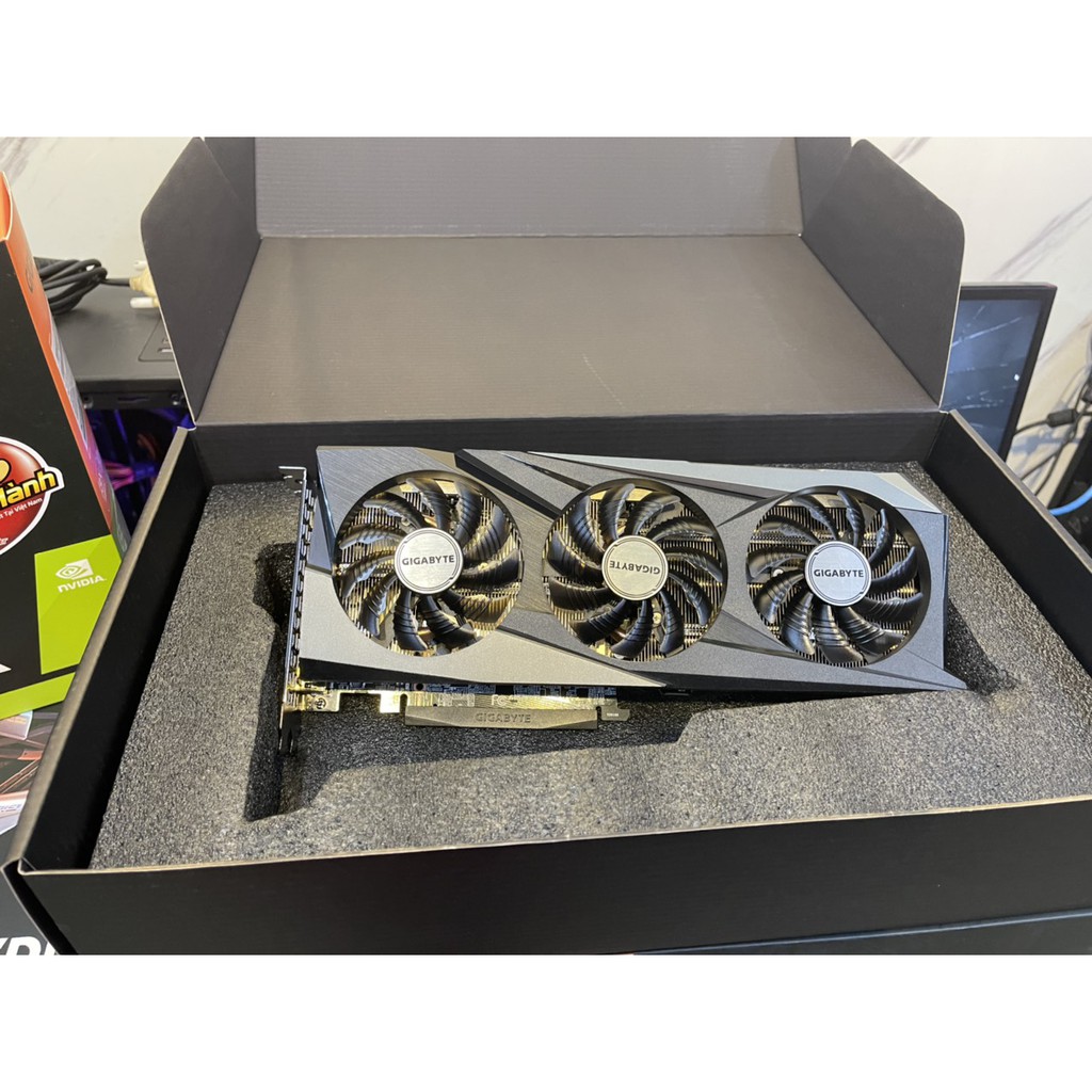 Card màn hình Gigabyte RTX 3060 GAMING OC 12G (12GB GDDR6, 192-bit, HDMI +DP, 1x8-pin) | BigBuy360 - bigbuy360.vn