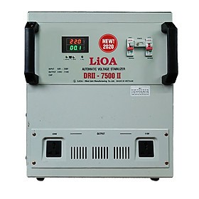 Ổn Áp Lioa 7.5KVA Đồng Hồ LED 2020