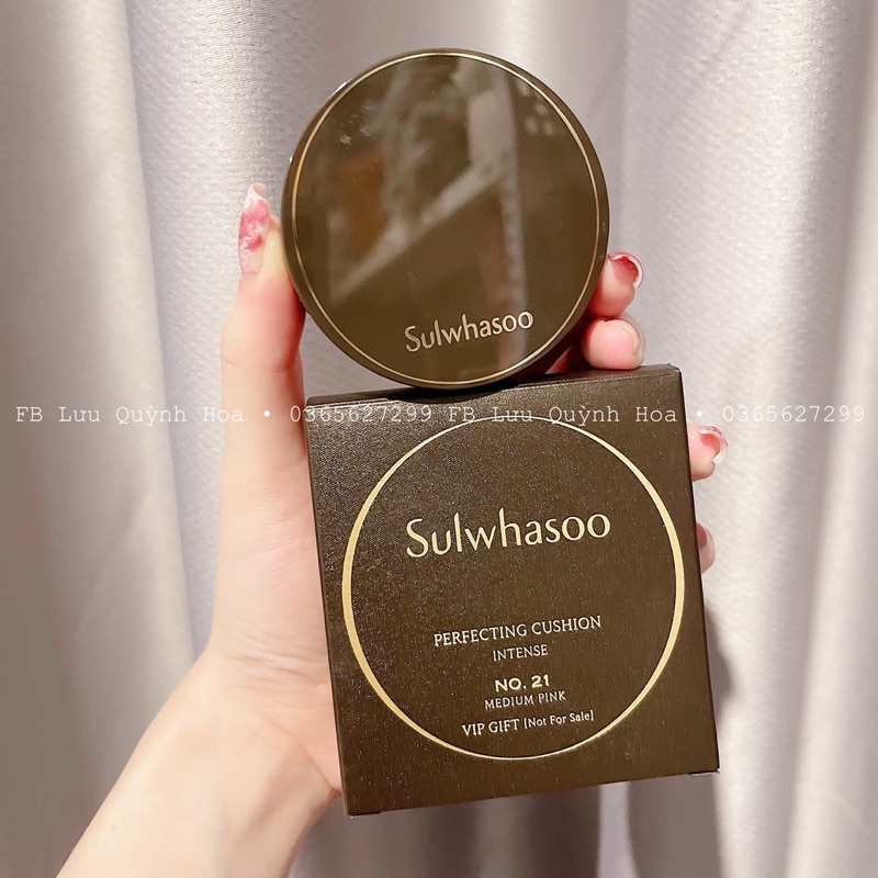 Phấn nước Sulwhasoo Perfecting Cushion Intense minisize tone 21 sáng