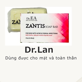 Xà phòng dr.ea zantis soap bar hỗ trợ giảm mụn dày sừng nang lông