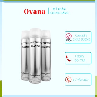 Gôm xịt tóc nam nữ butterfly shadow 600ml tạo kiểu giữ nếp Ovana Store