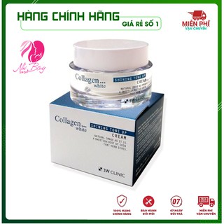 [Nhập Khẩu Hàn Quốc] Kem dưỡng trắng da -Kem dưỡng da bật tông White Shining Tone Up Cream 3W Clinic Hàn Quốc thumbnail