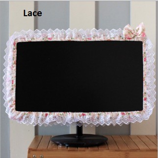 Vỏ bọc viền màn hình TV LCD kiểu ren xinh xắn thời trang