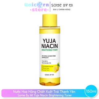 (T8/2024) Nước Hoa Hồng Chiết Xuất Trái Thanh Yên Some By Mi Yuja Niacin Brightening Toner 150ml