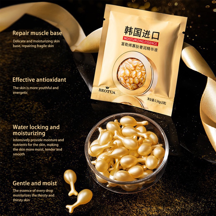 Gói 20 viên nang tinh chất nhau thai cừu làm trắng dưỡng ẩm săn chắc kiềm dầu se khít lỗ chân lông chống lão hóa