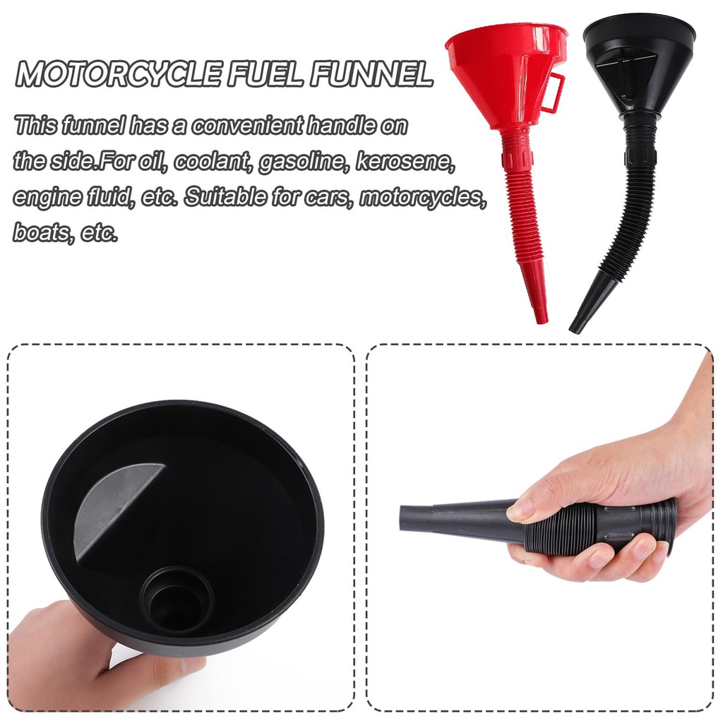 Phễu Rót Nhiên Liệu N2G5 Bằng Nhựa Dày Dặn Tiện Dụng Cho Xe Hơi / Xe Máy