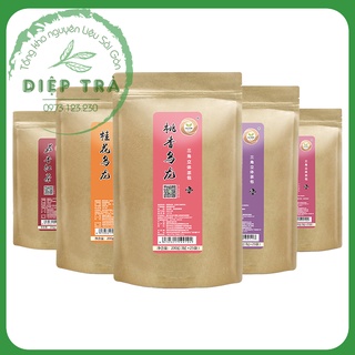 Trà túi lọc đài loan cao cấp vị đào / sakura / vải / hoa quế / hoa hồng (25 gói * 8gr), bá tước (25 gói * 8gr)